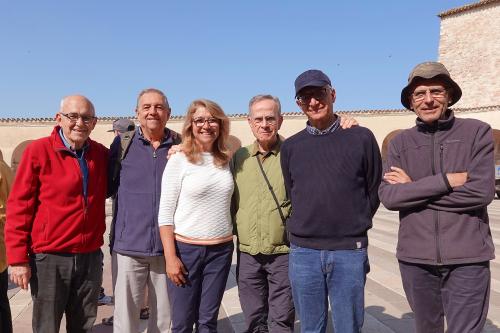 Giorgio, Fernando, Giuliano (sa soeur), Marco, Franco